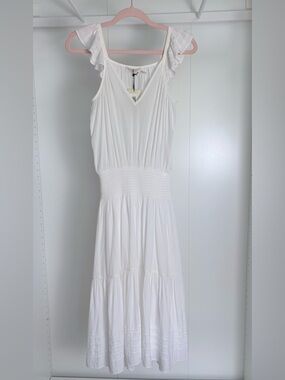 Ramy Brook Dorthy Maxi Coverup White  Dress